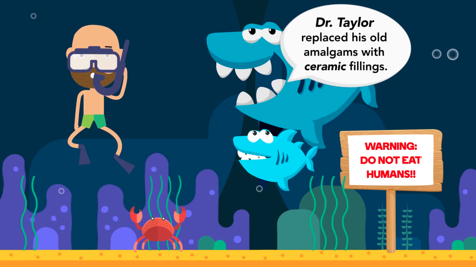 Amalgam Shark Food